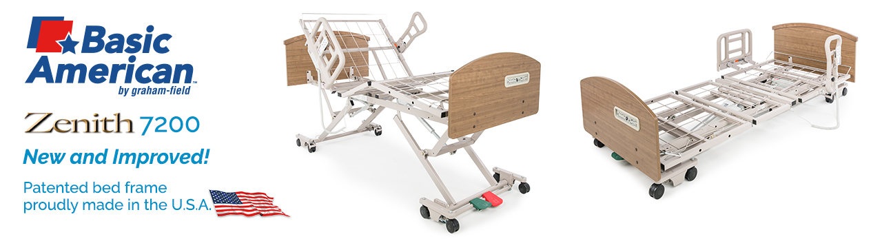 Learn more about our new and improved Zenith 7200 extended care bed
