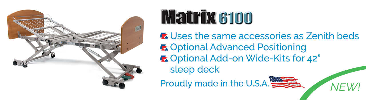 Matrix 6100 Extended Care Bed