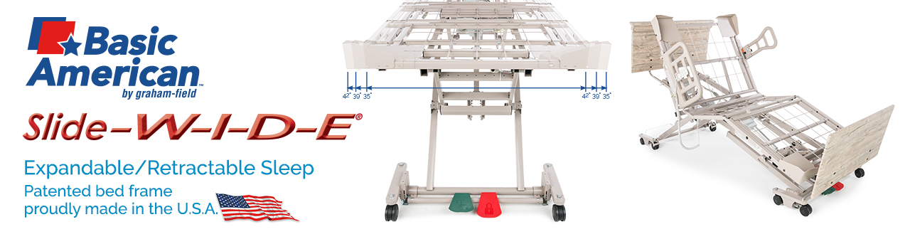 Learn more about our slide side bed