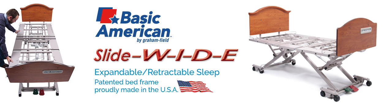 Basic American Slide W-I-D-E Bed