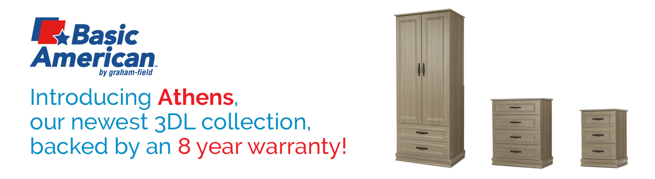 Learn more about our Athens Casegood Collection