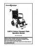 View Operation Manual - Deluxe Aluminum Transport Chair pdf